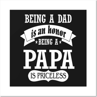 FAther (2) BEING A PAPA Posters and Art